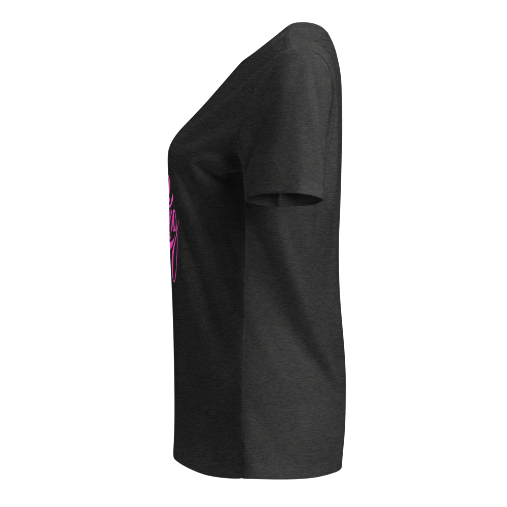 Women's Relaxed V Neck T Shirt thumbnail 2