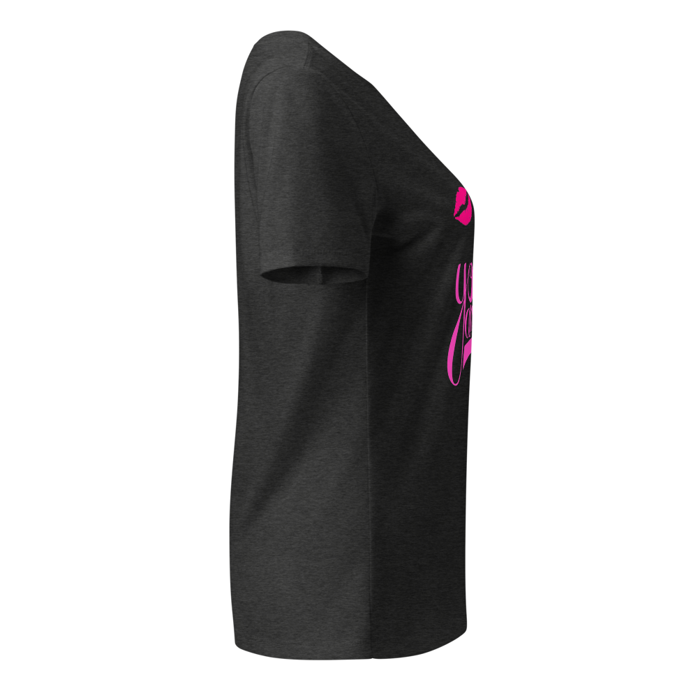 Women's Relaxed V Neck T Shirt thumbnail 3