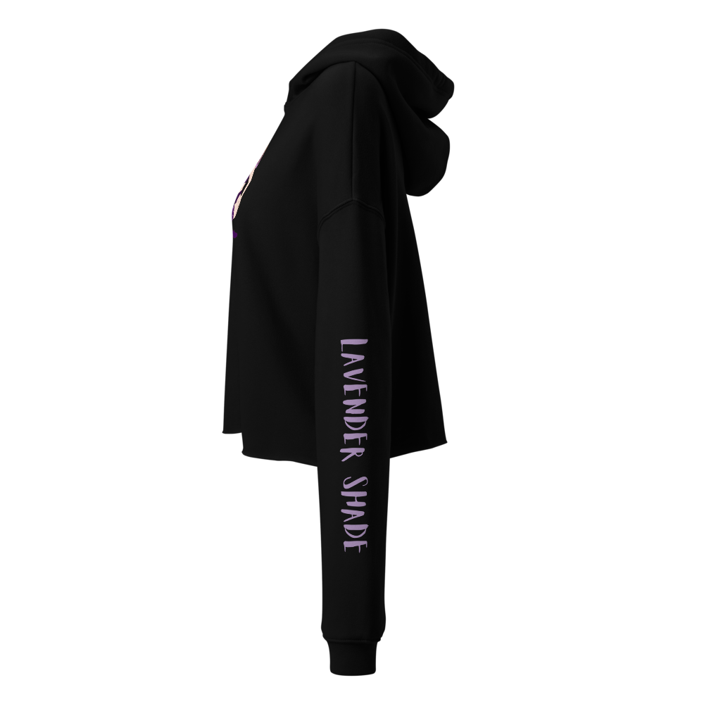 Lavender Shade Cropped Hoody thumbnail 2