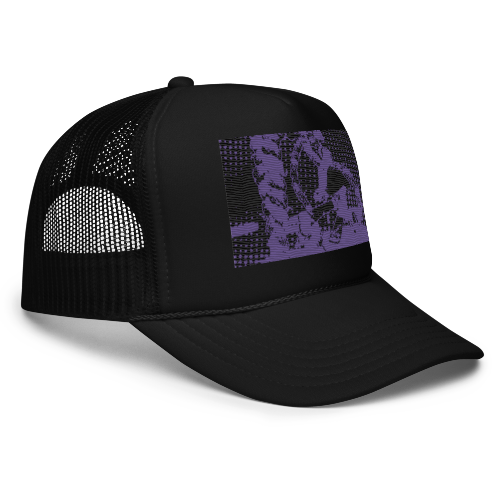 Dark And Purple Lily Lovebraids Hat thumbnail 3