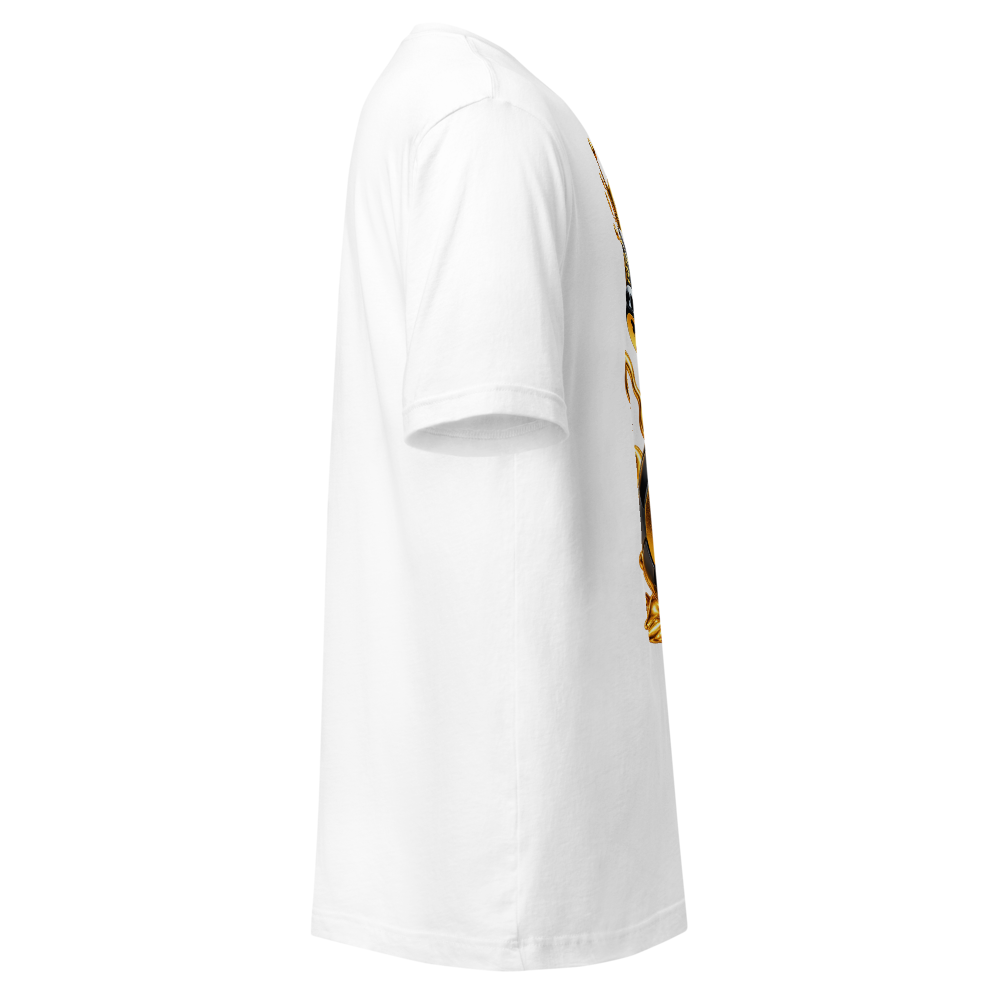 Black & Gold Soccer Crown T-Shirt – Luxury Footbal thumbnail 4