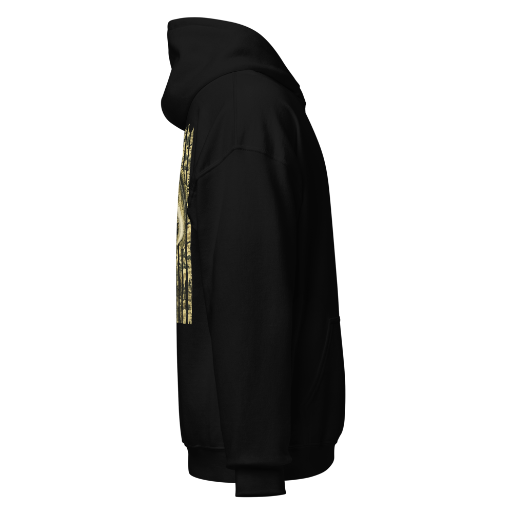 Bass Fishing Camouflage Unisex Hoodie thumbnail 3