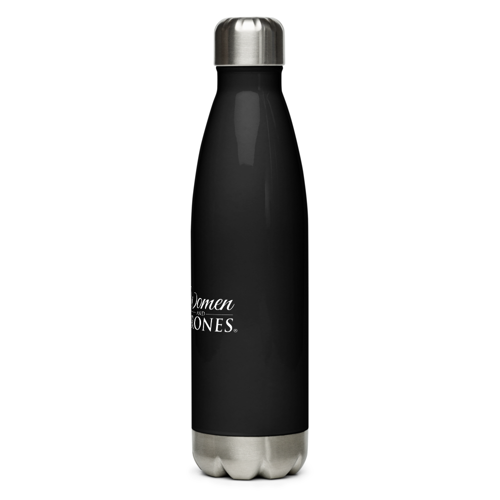 Stainless Steel Water Bottle Black thumbnail 4