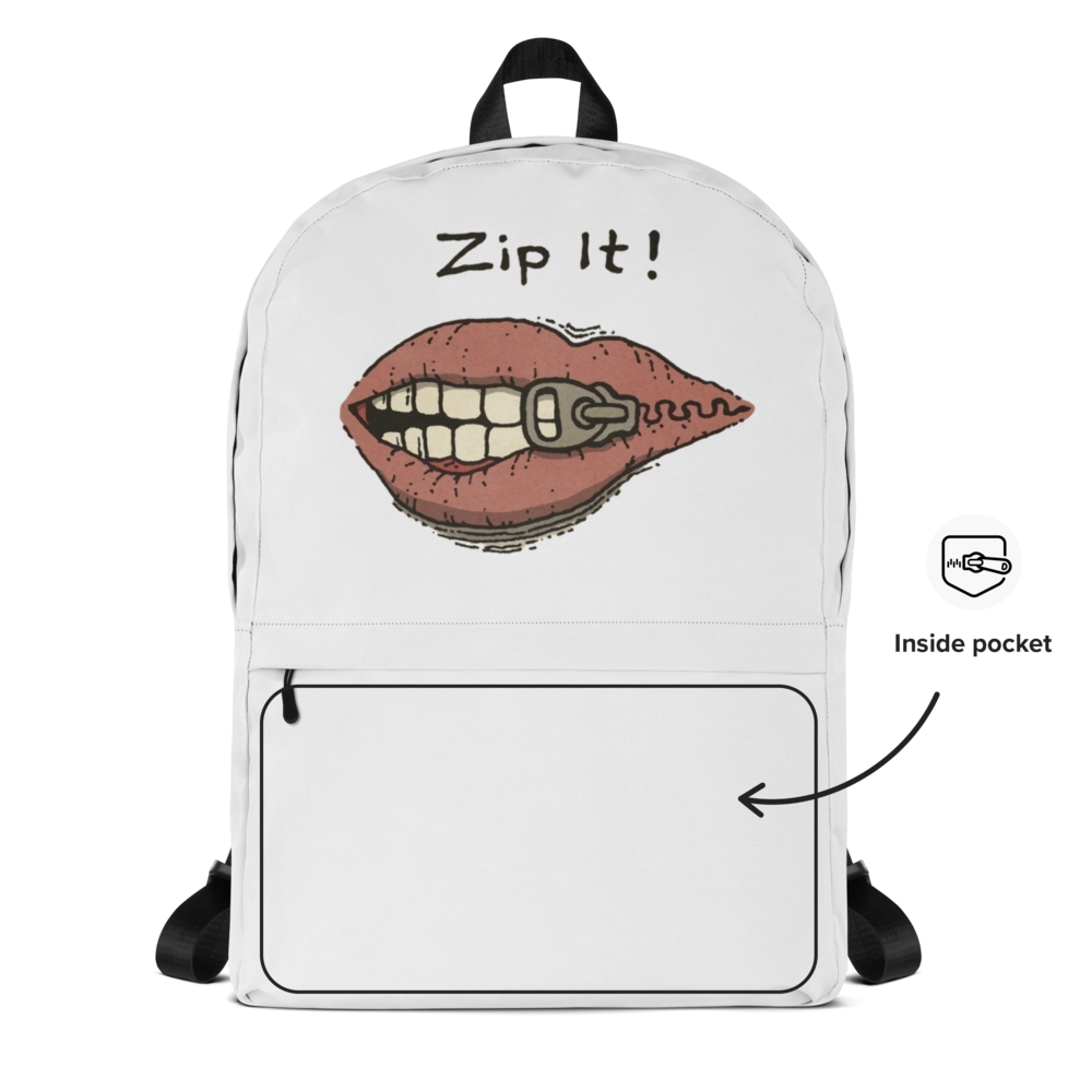 Zip It! Graphic Print Backpack thumbnail 2