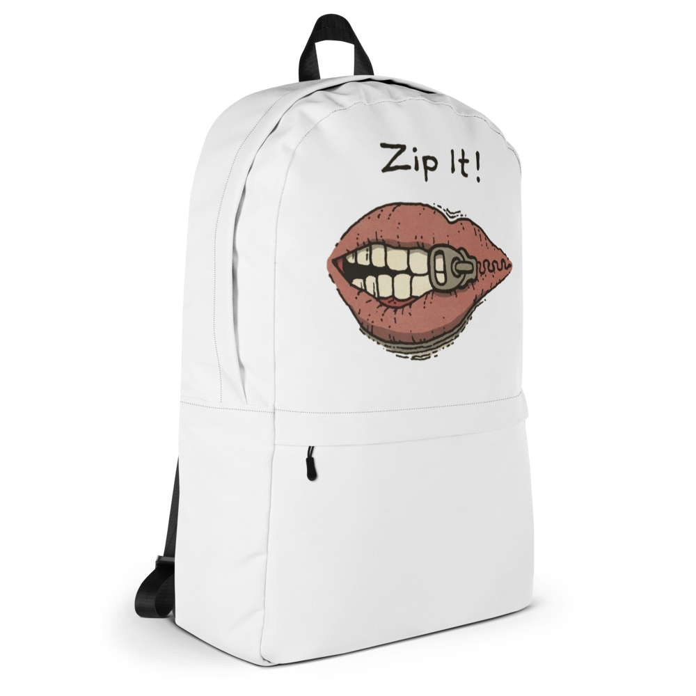 Zip It! Graphic Print Backpack thumbnail 4