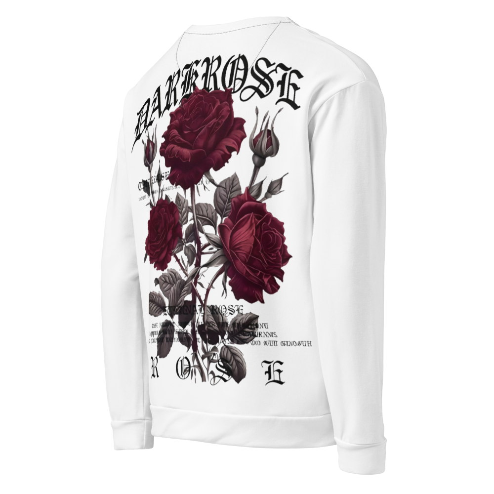 ​Dark Rose Graphic Recycled Sweatshirt thumbnail 4