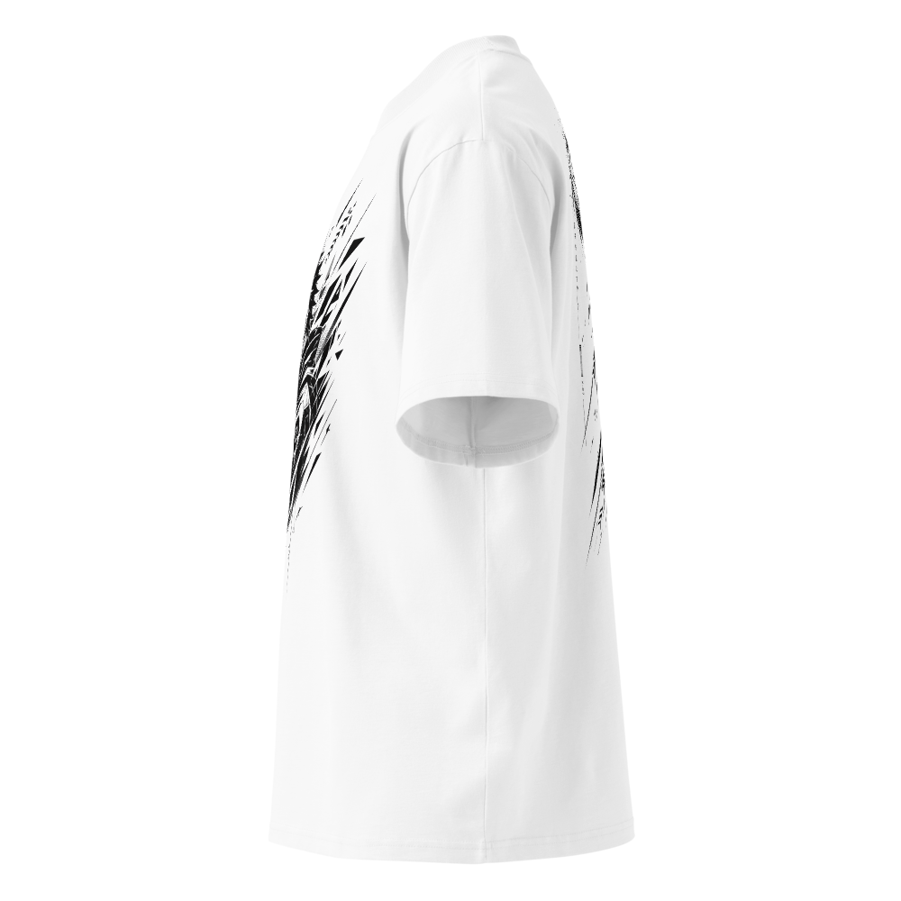 Cyber Strength Anime Oversized Tee thumbnail 3