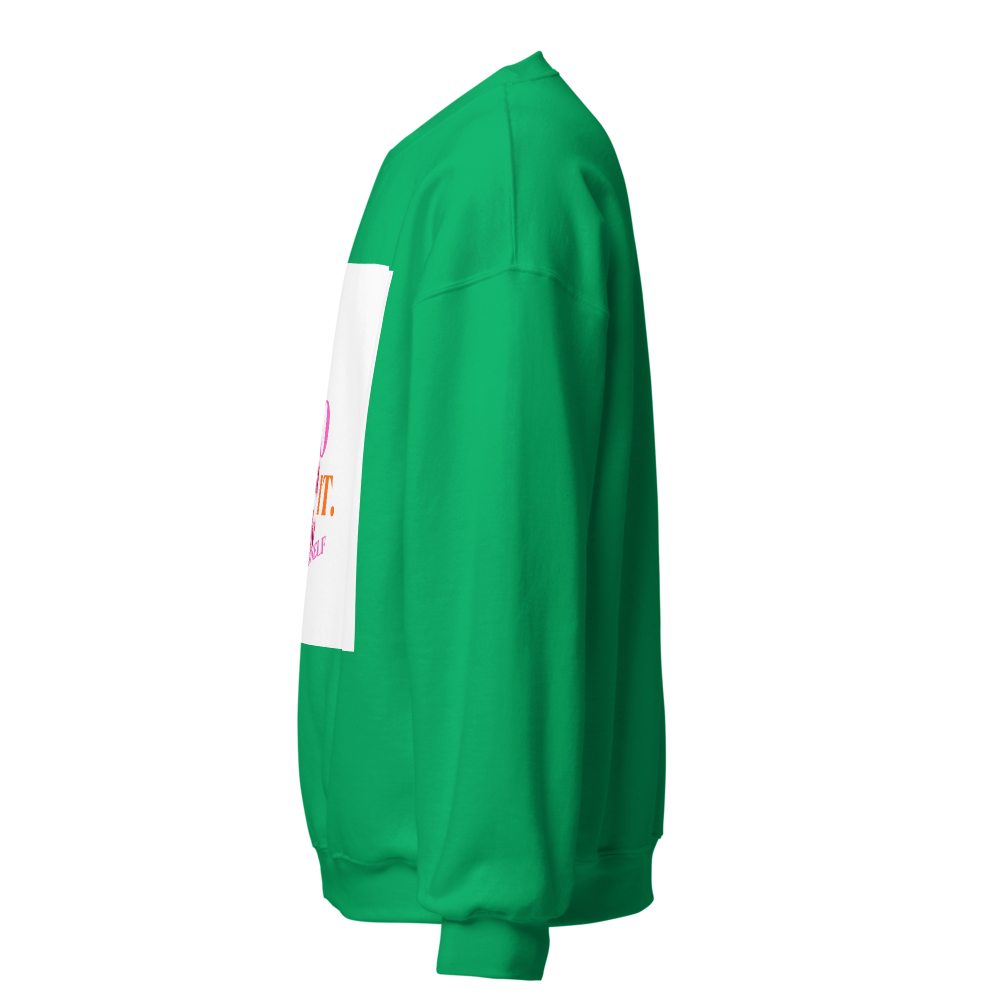 Di it graphic crew neck sweatshirtgreen thumbnail 3