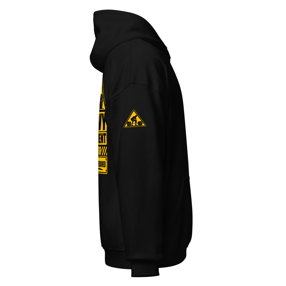 Heavy Equipment Operator, Black Gym ,Hoodie    thumbnail 4