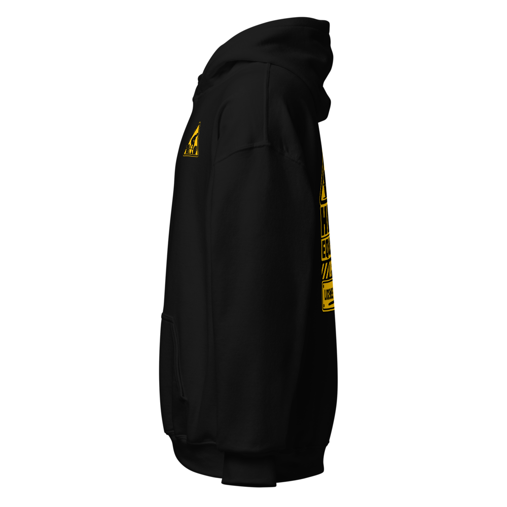 Heavy Equipment Operator, Black Gym ,Hoodie    thumbnail 2