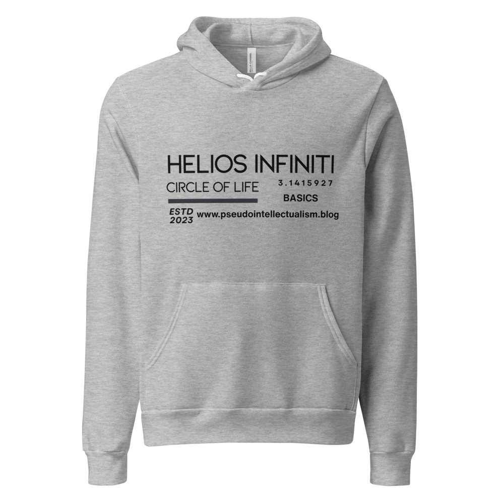 helios infiniti. logo hoodie.