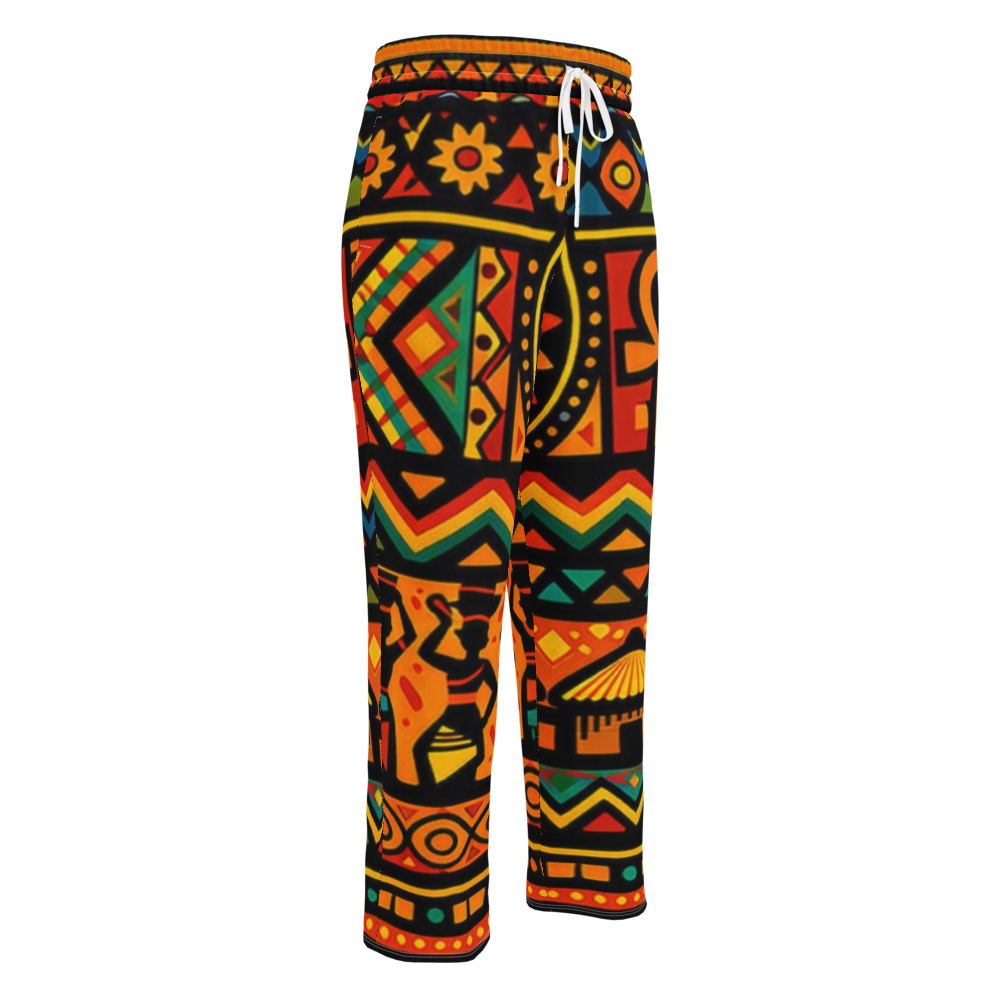 Crown. African Style Fleece Sweatpants.