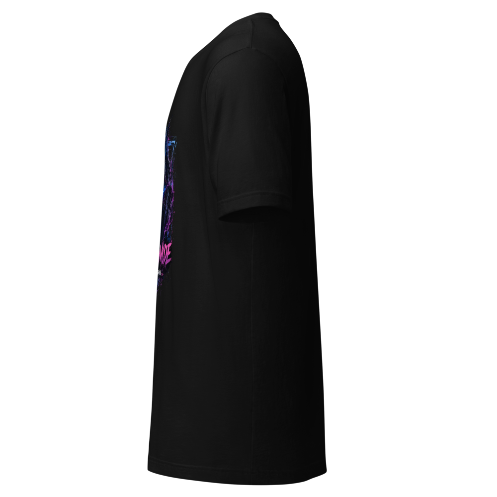 Cyber Wolf – Alpha Mode Unisex Staple T-Shirt thumbnail 3