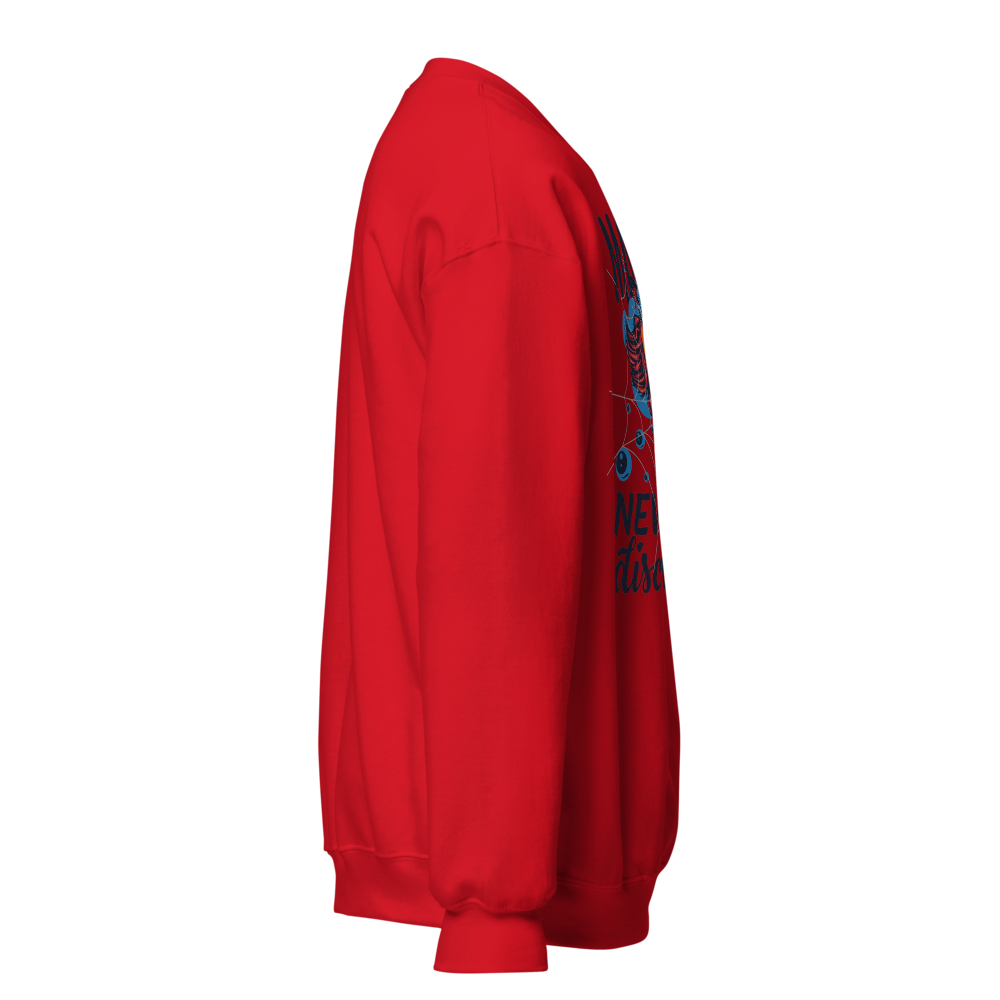 Make New Discoveries Dark Art Sweatshirt thumbnail 4