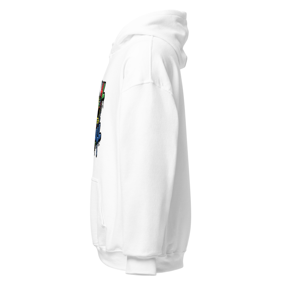 Original Skull Graffiti Hoodie – Colorful Streetwe thumbnail 3