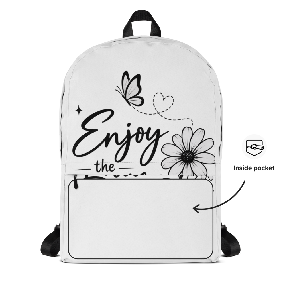 Enjoy the Little Things Backpack thumbnail 2
