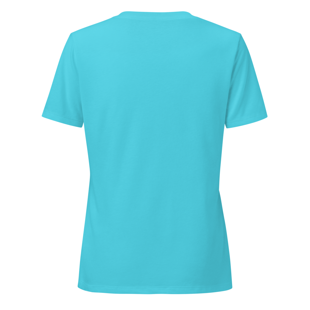 "This Gen X Mom Survived..." Turquoise V-Neck Tee thumbnail 2