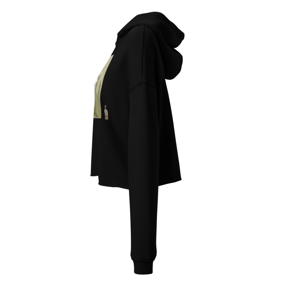 Women's cropped hoodie thumbnail 2
