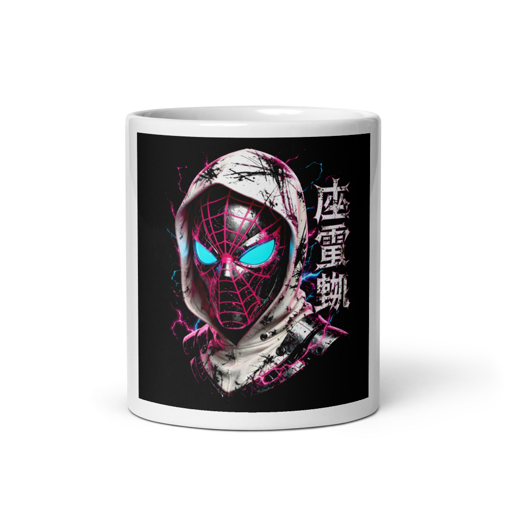 Cyberpunk Spiderman Anime Graphic Tee thumbnail 3