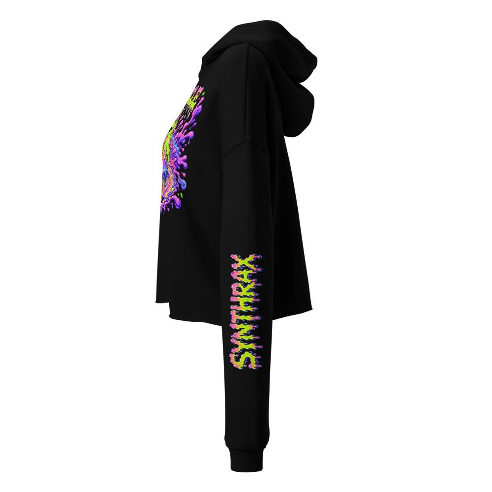 Frogcicle Women's Cropped Hoodie thumbnail 2
