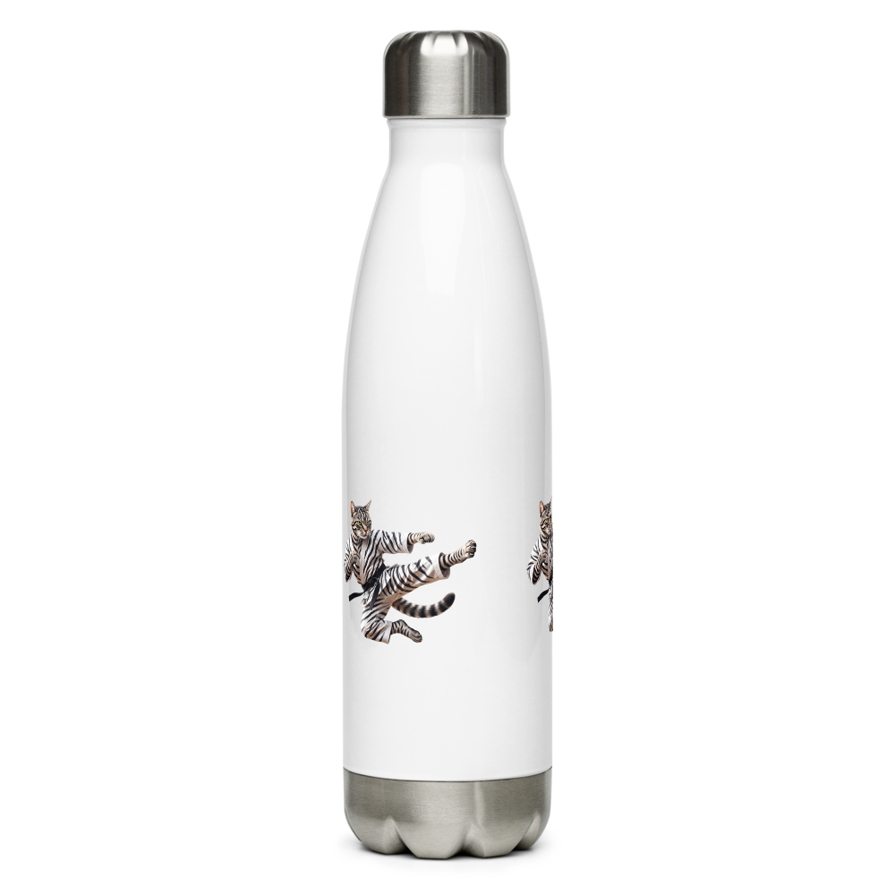 Kungfu Cat - SteelWaterBottle thumbnail 4