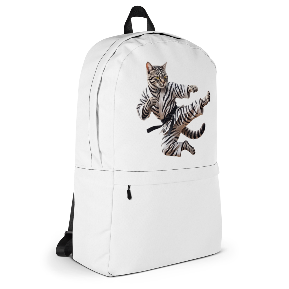 Kungfu Cat - Backpack thumbnail 4