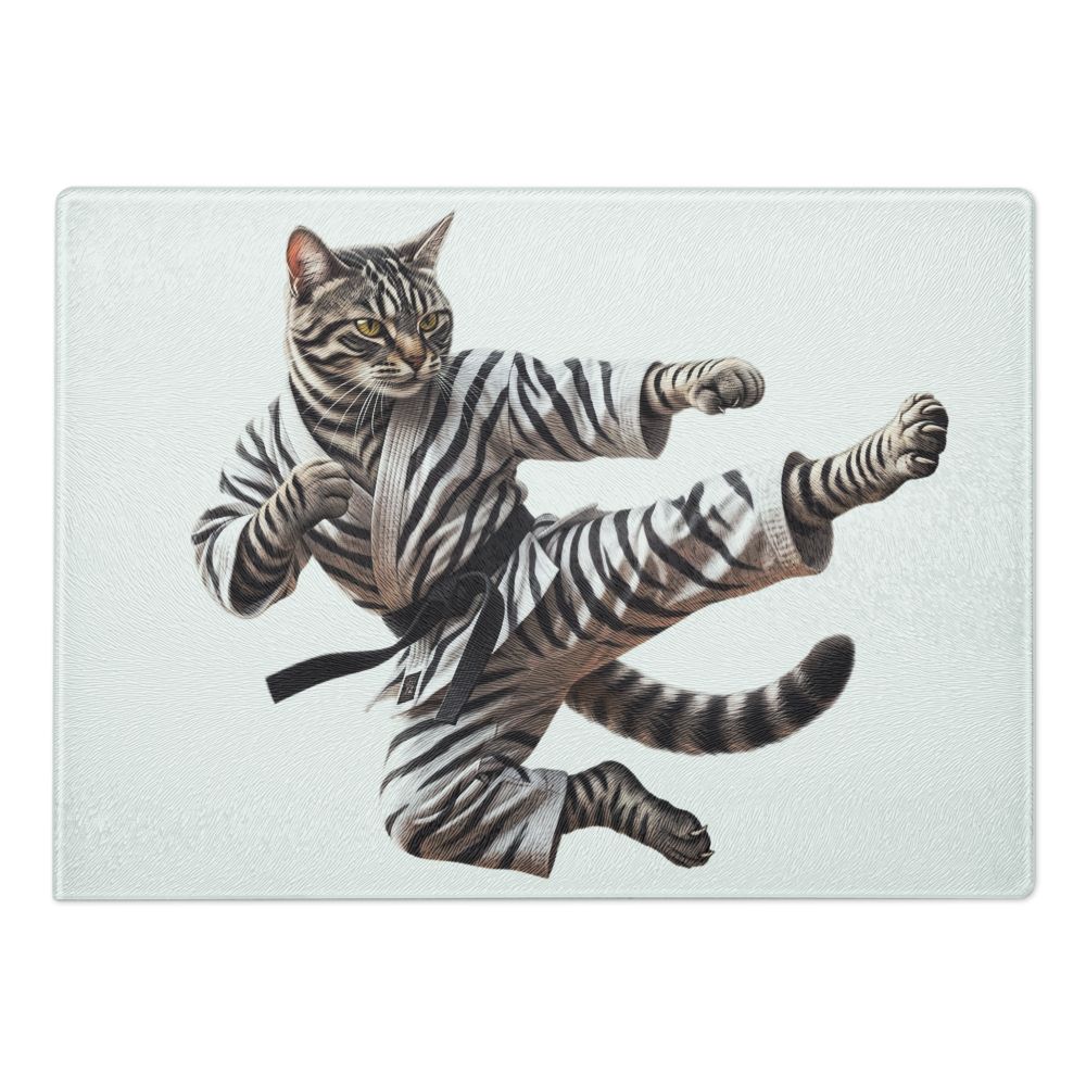 Kungfu Cat - CuttingBoard thumbnail 3