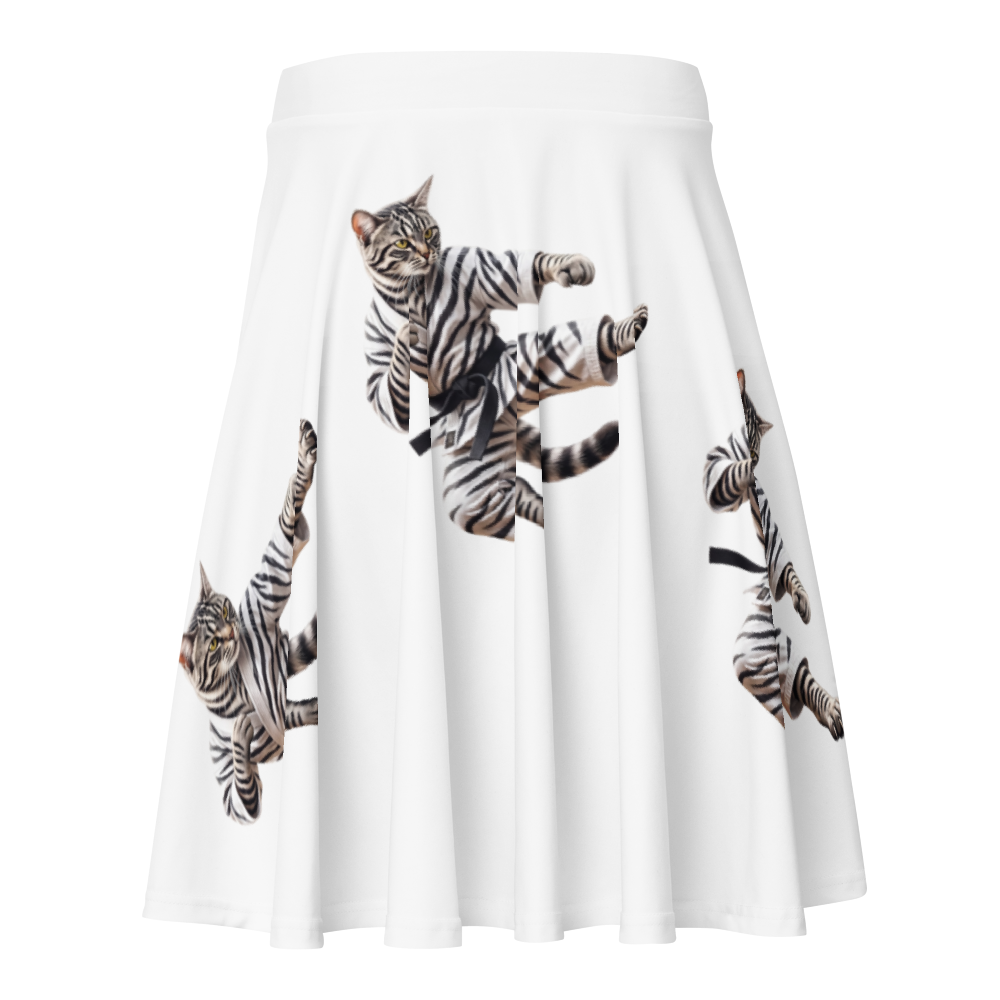 Kungfu Cat - SkaterSkirt thumbnail 2