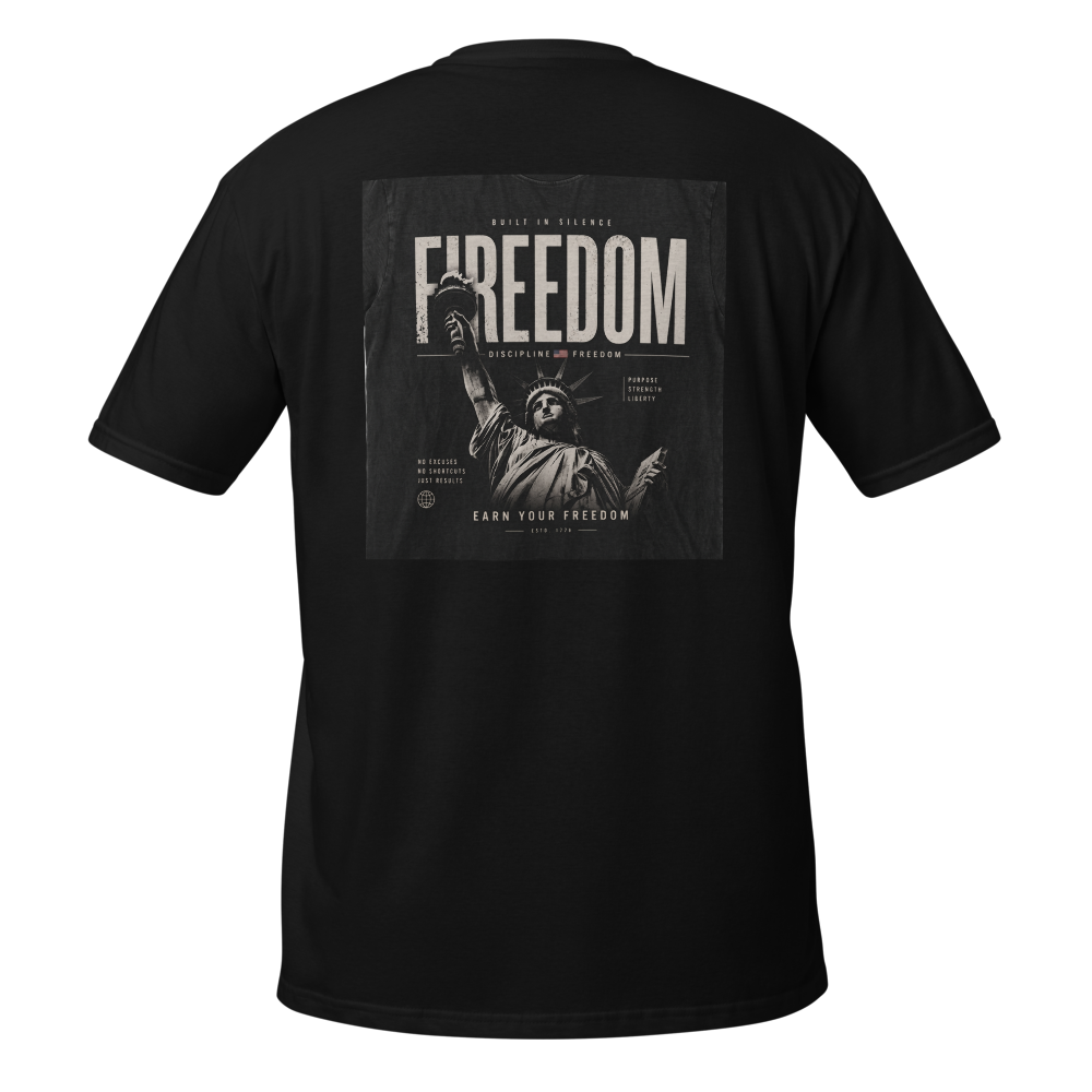 Freedom Graphic T-Shirt | Vintage Statue of Libert thumbnail 2