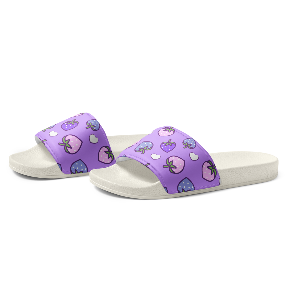 Purple Strawberry Heart Sandals thumbnail 4