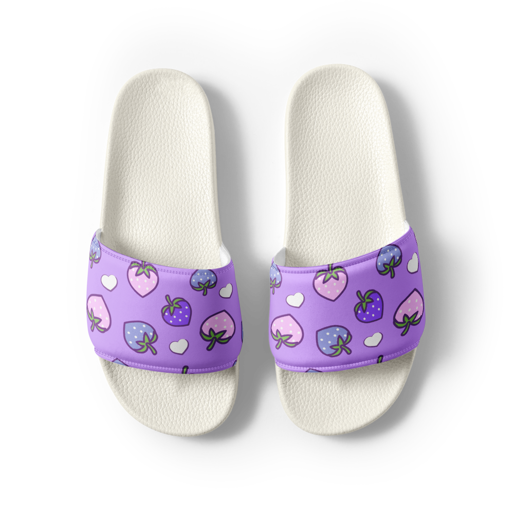 Purple Strawberry Heart Sandals thumbnail 2