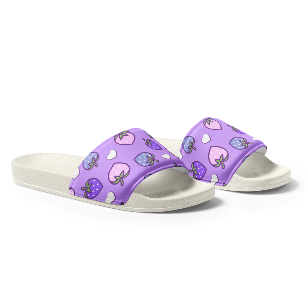 Purple Strawberry Heart Sandals thumbnail 3