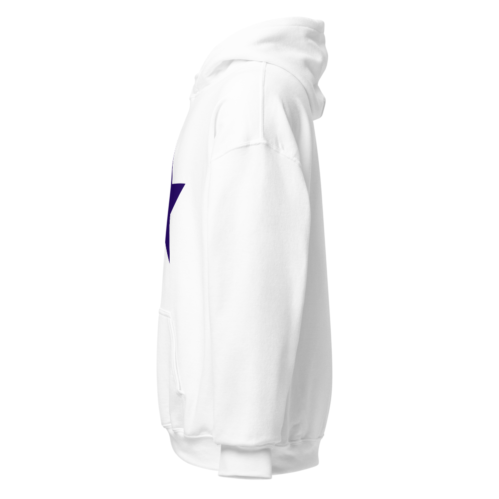 Blue Star Unisex Heavy Blend Hoodie thumbnail 3