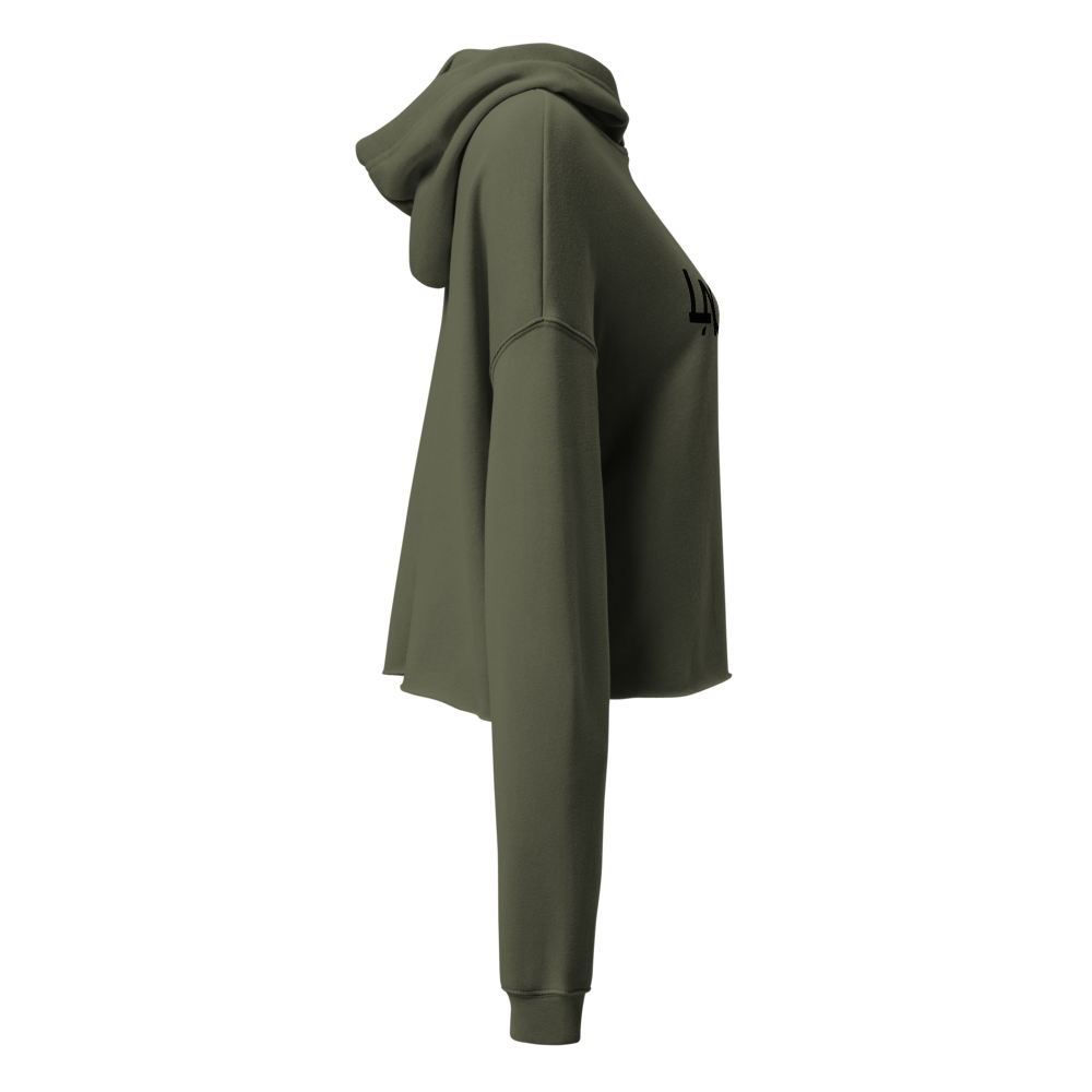 Women's Cropped Hoodie  Bella + Canvas 7502 thumbnail 3