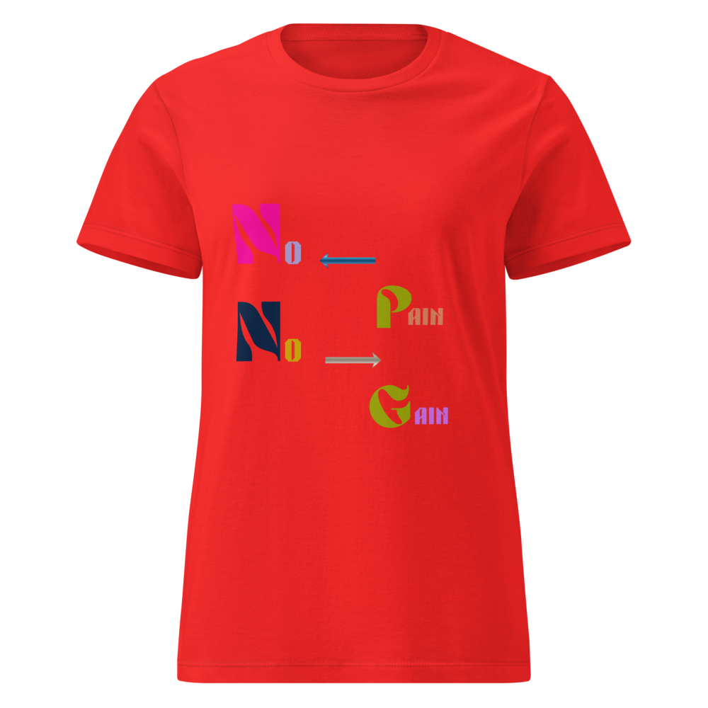 No Pain No Gain | Motivational  T-Shirt thumbnail 17