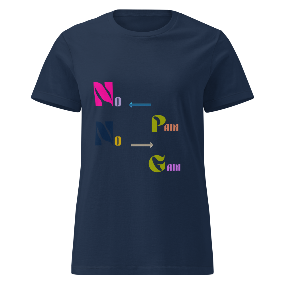 No Pain No Gain | Motivational  T-Shirt thumbnail 9