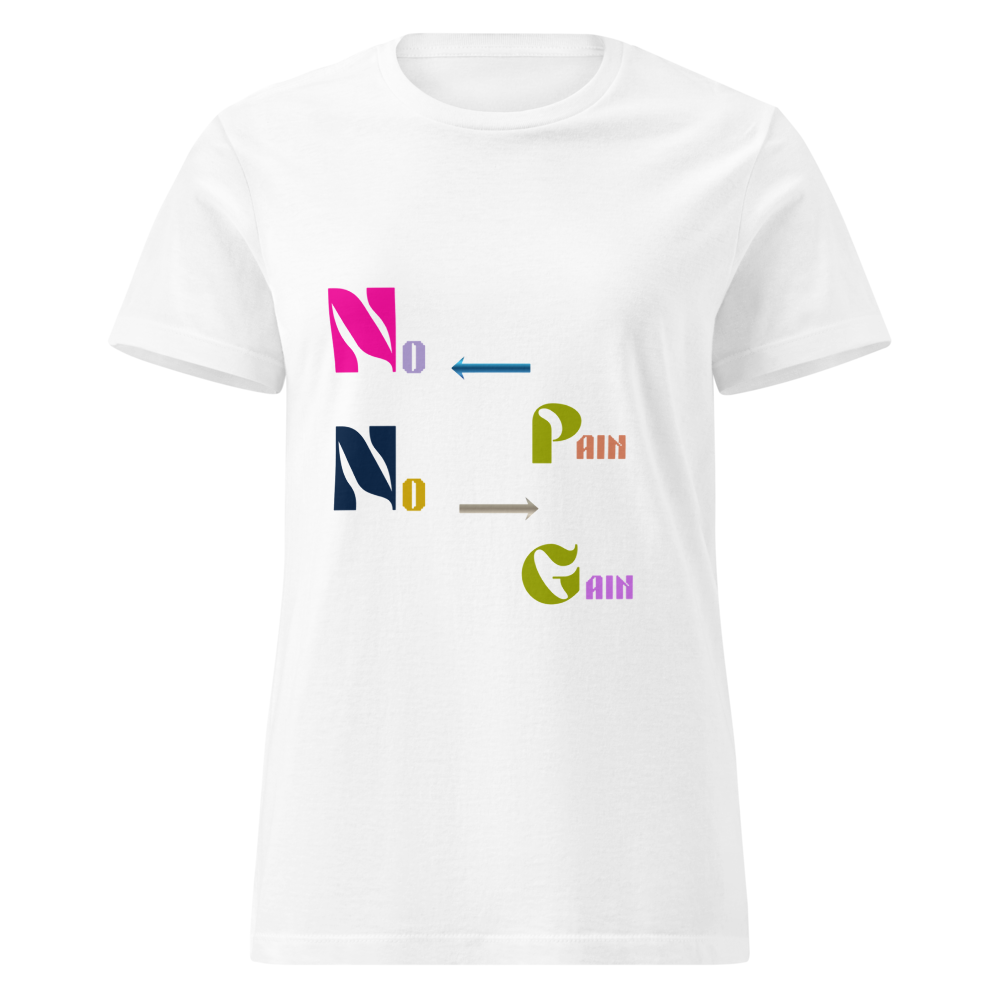 No Pain No Gain | Motivational  T-Shirt thumbnail 33