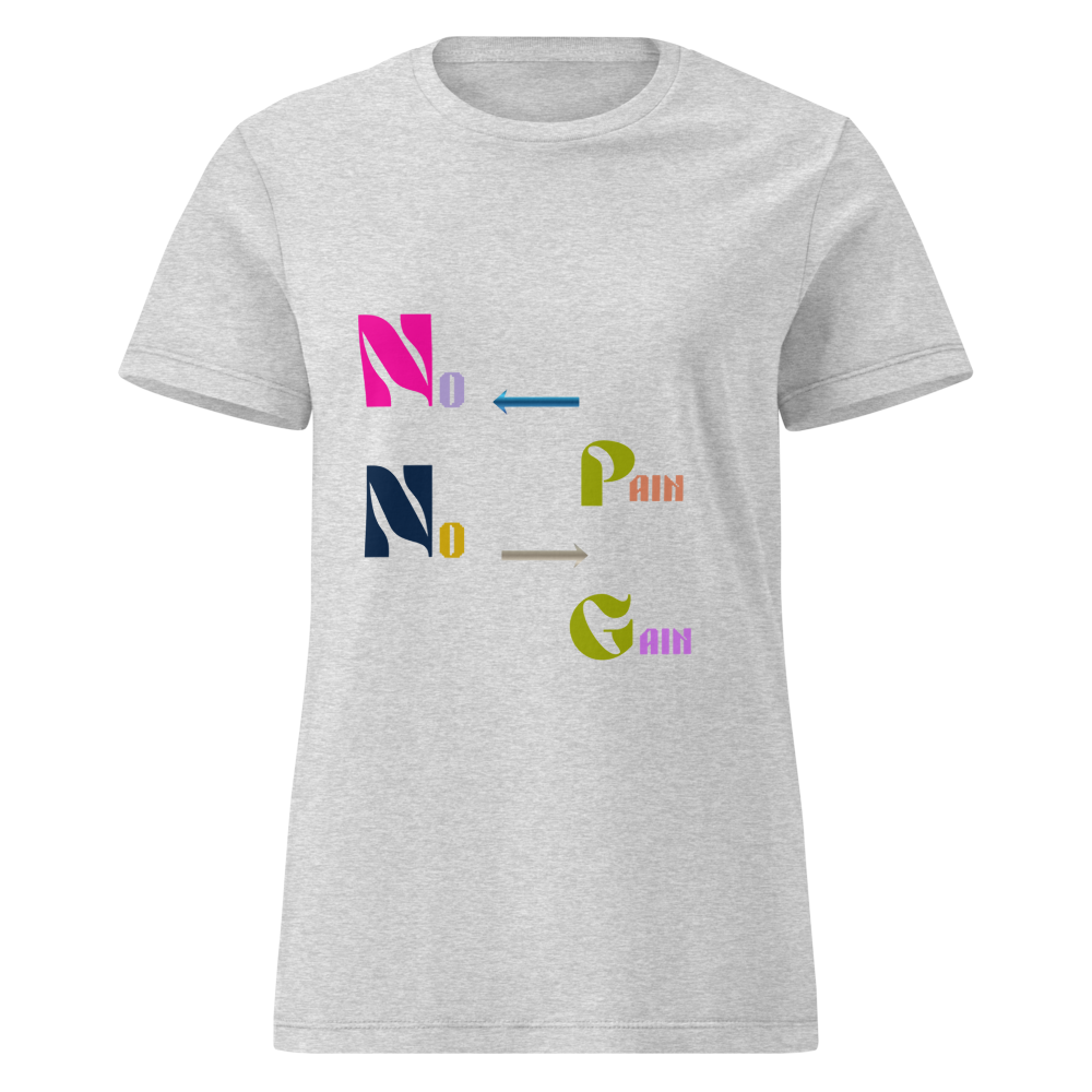 No Pain No Gain | Motivational  T-Shirt thumbnail 29