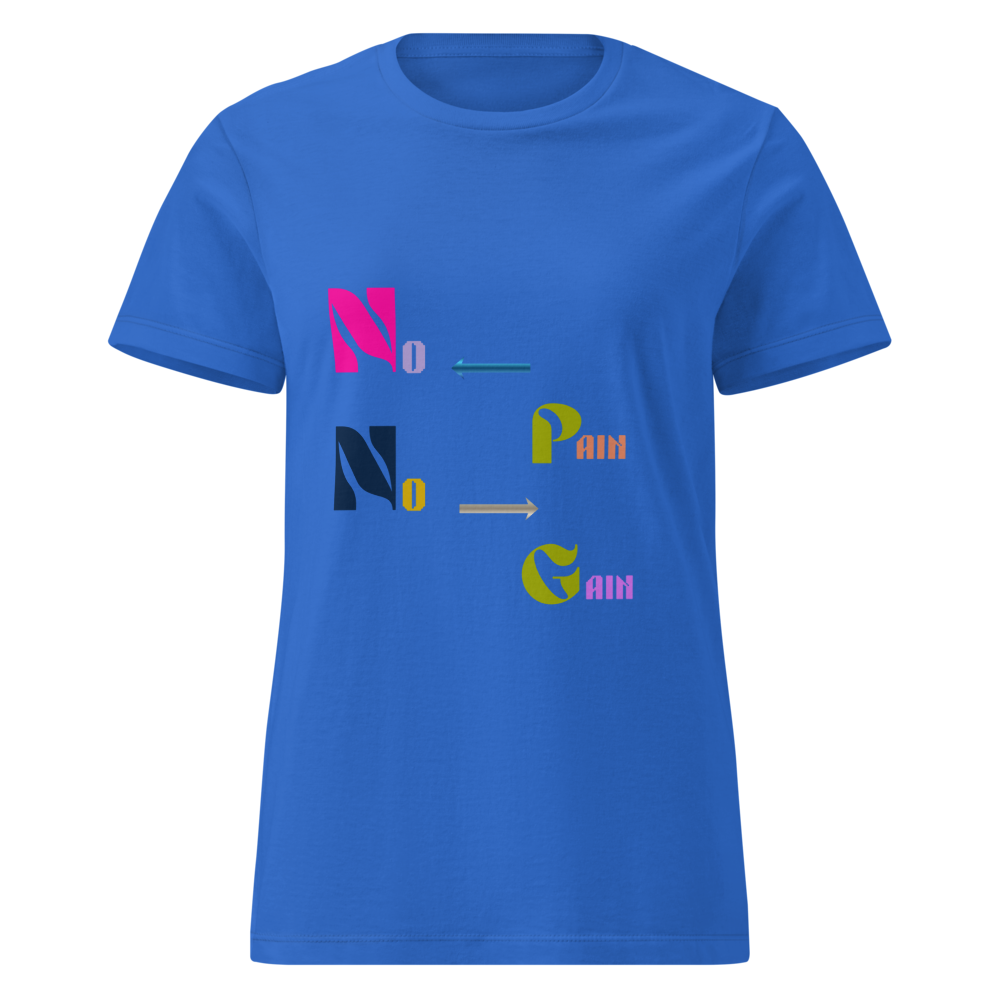 No Pain No Gain | Motivational  T-Shirt thumbnail 21