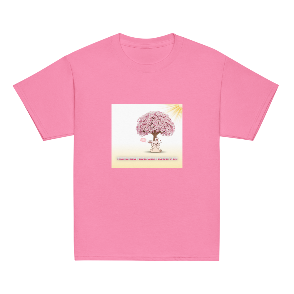 Cute Bunny & Blossom Tree Youth Classic Tee