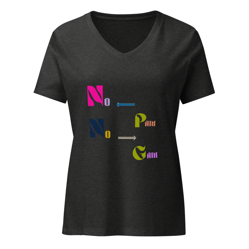No Pain No Gain | Motivational Fitness T-Shirt
