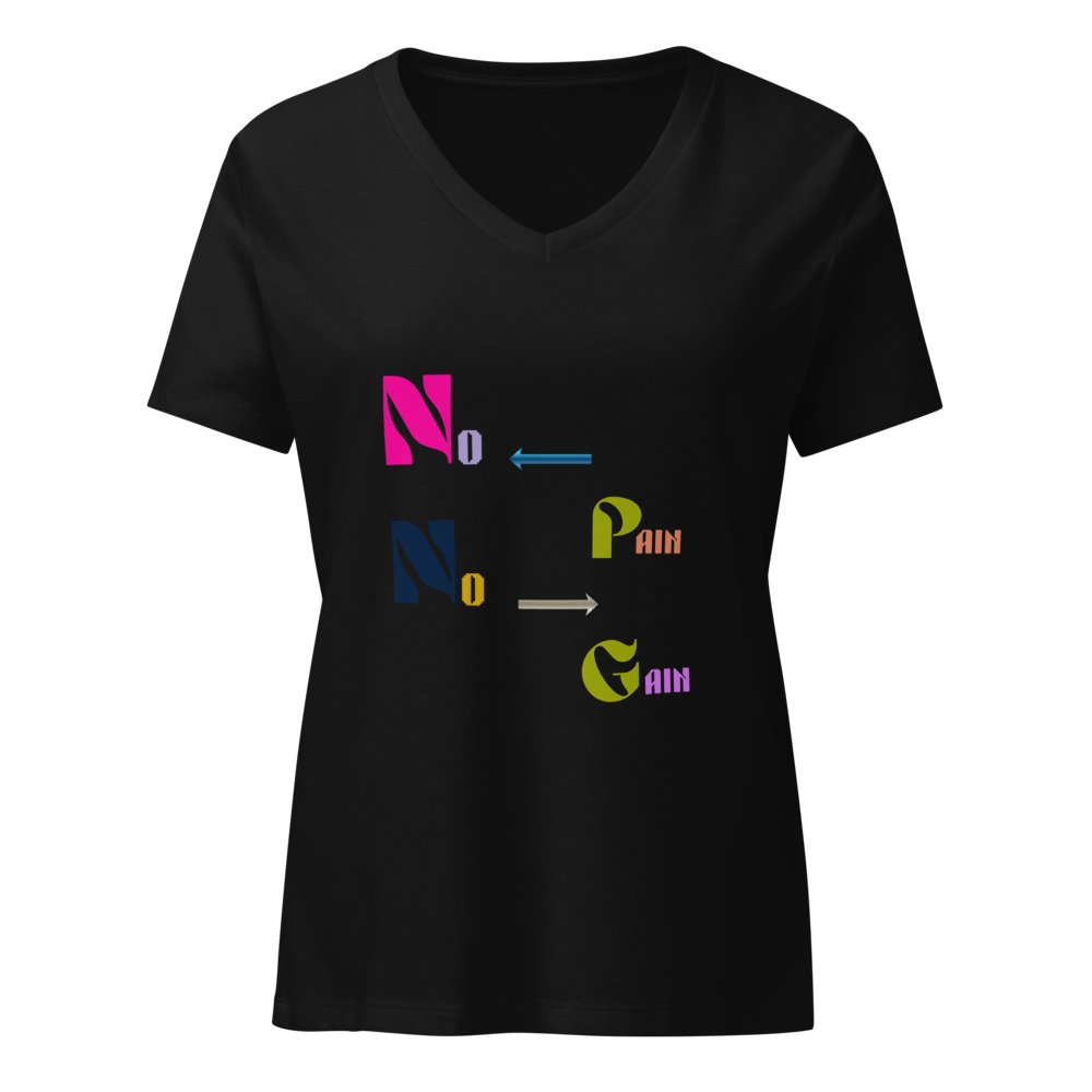 No Pain No Gain | Motivational Fitness T-Shirt thumbnail 5
