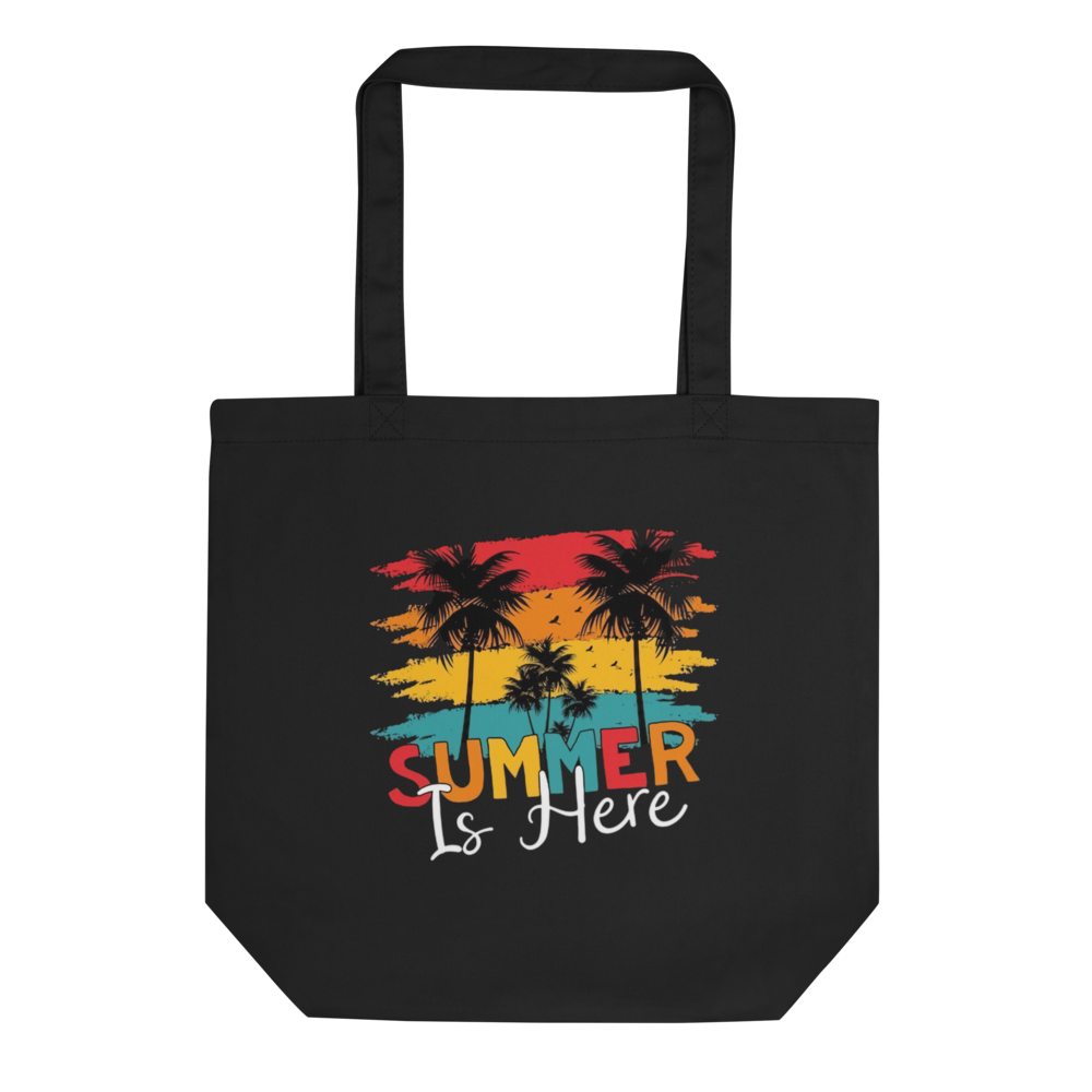 Tropical Beach Eco Tote Bag thumbnail 2