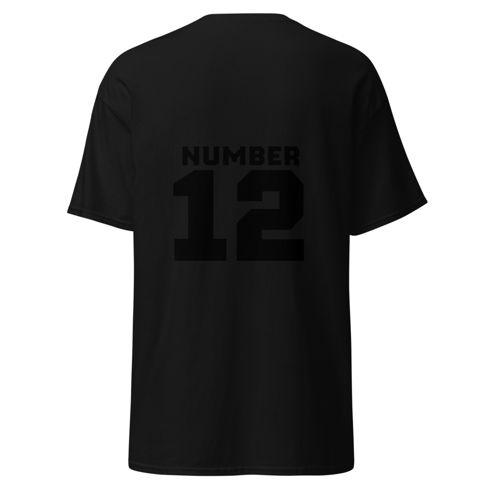 Black T shirt thumbnail 4