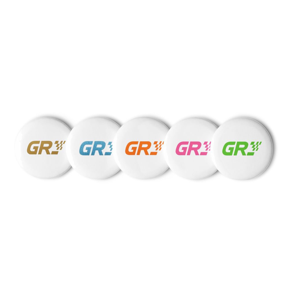 GRL Pin Badges (Set of 5) thumbnail 3