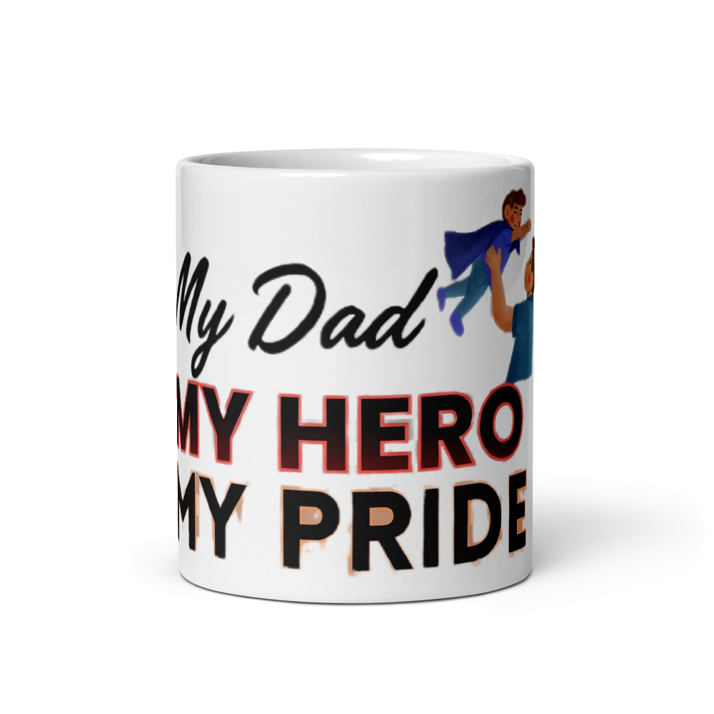 My Dad My Hero My Pride Cute Father and Son Shirt thumbnail 3