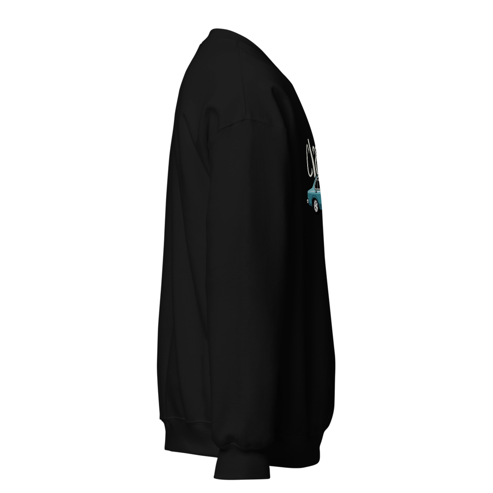  Crew Neck Sweatshirt black classic garage thumbnail 4