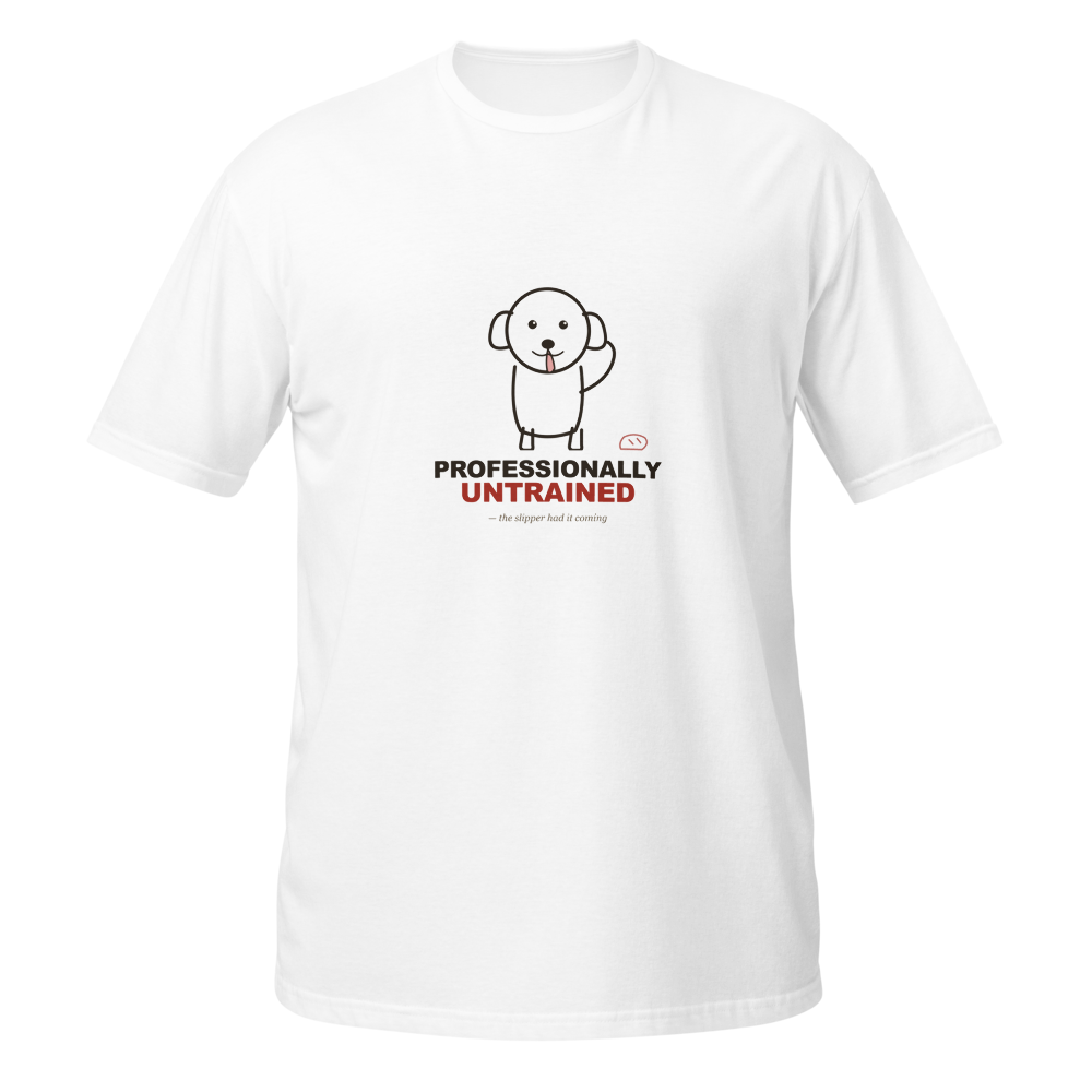 Professionally Untrained Dog Tee thumbnail 3