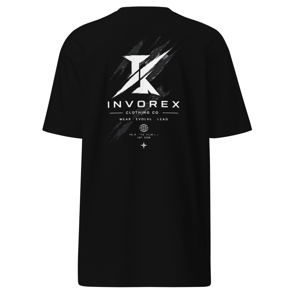 INVOREX Essential Heavyweight Tee — Black thumbnail 4
