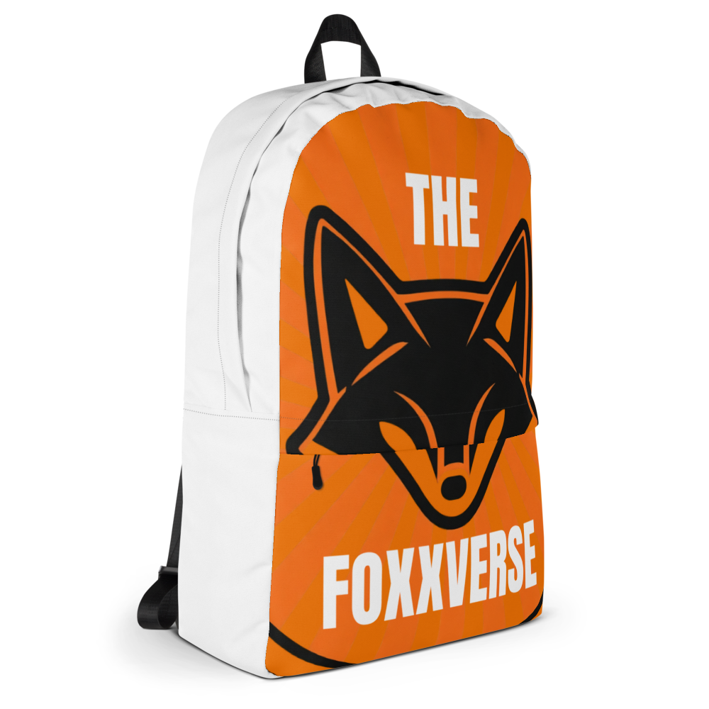 clear backpack with Foxxverse logo thumbnail 4